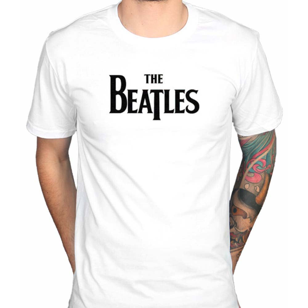 Billede af The Beatles Drop T Logo T-shirt hvid