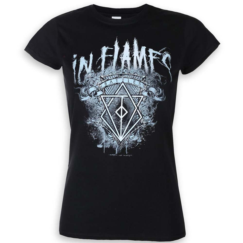 Billede af In Flames Battles Crest T-shirt til kvinder