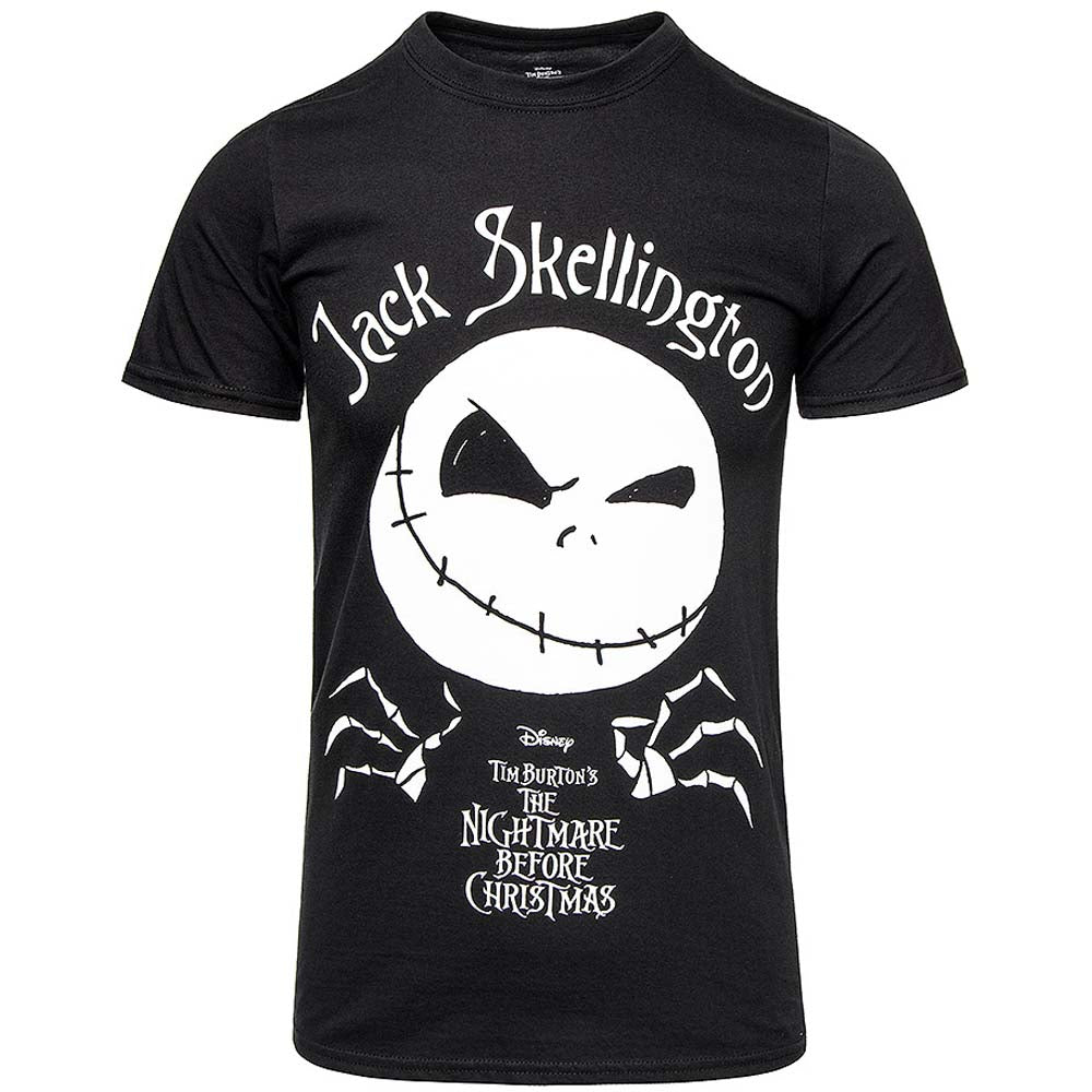 Billede af Disney The Nightmare Before Christmas Jack Head T-shirt til kvinder
