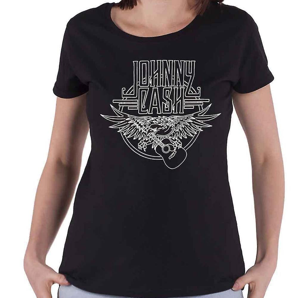 Billede af Johnny Cash Eagle T-shirt til kvinder