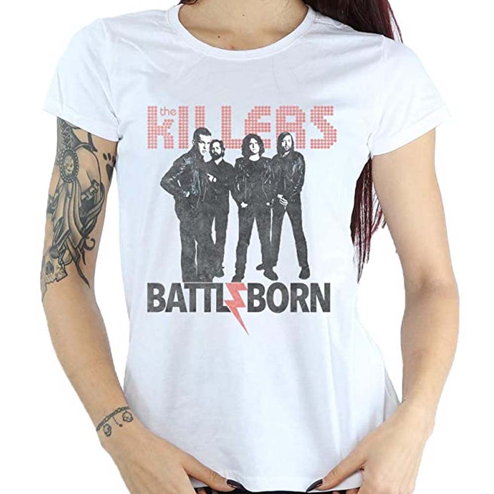 Billede af The Killers Battle Born T-shirt til kvinder