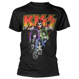 Billede af KISS Neon Band T-shirt