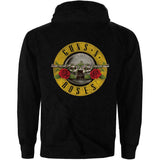 Billede af Guns N' Roses Classic Logo Hoodie til kvinder sort ryg