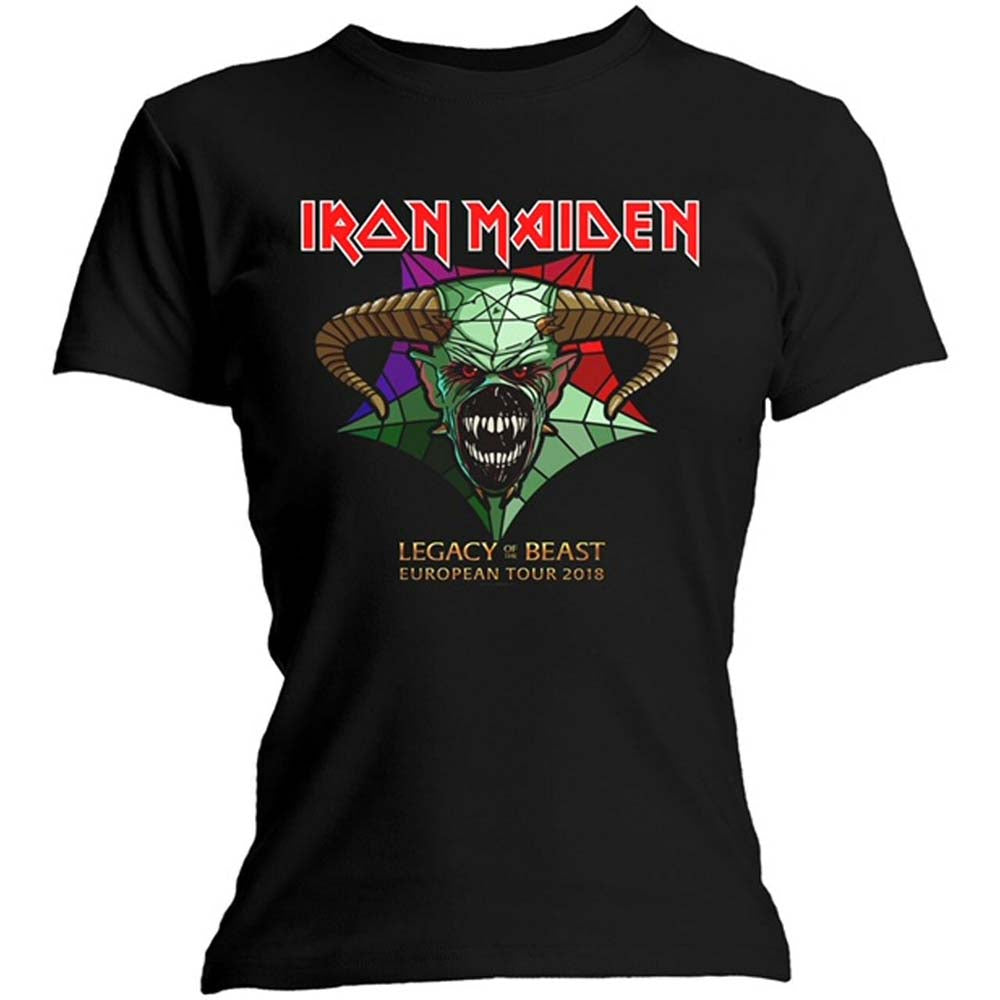 Billede af Iron Maiden Legacy of the Beast Tour T-shirt til kvinder