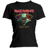 Billede af Iron Maiden Legacy of the Beast Tour T-shirt til kvinder