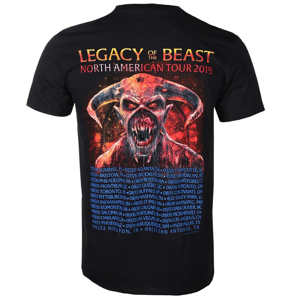 Billede af Iron Maiden Two Minutes to Midnight T-shirt back