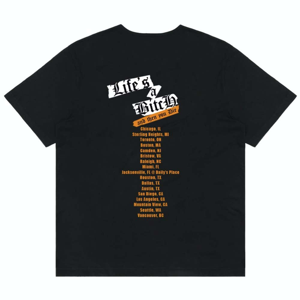 Billede af Nas Life's a Bitch T-shirt back