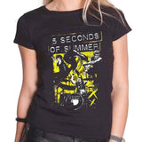 Billede af 5 Seconds of Summer Live! T-shirt til kvinder