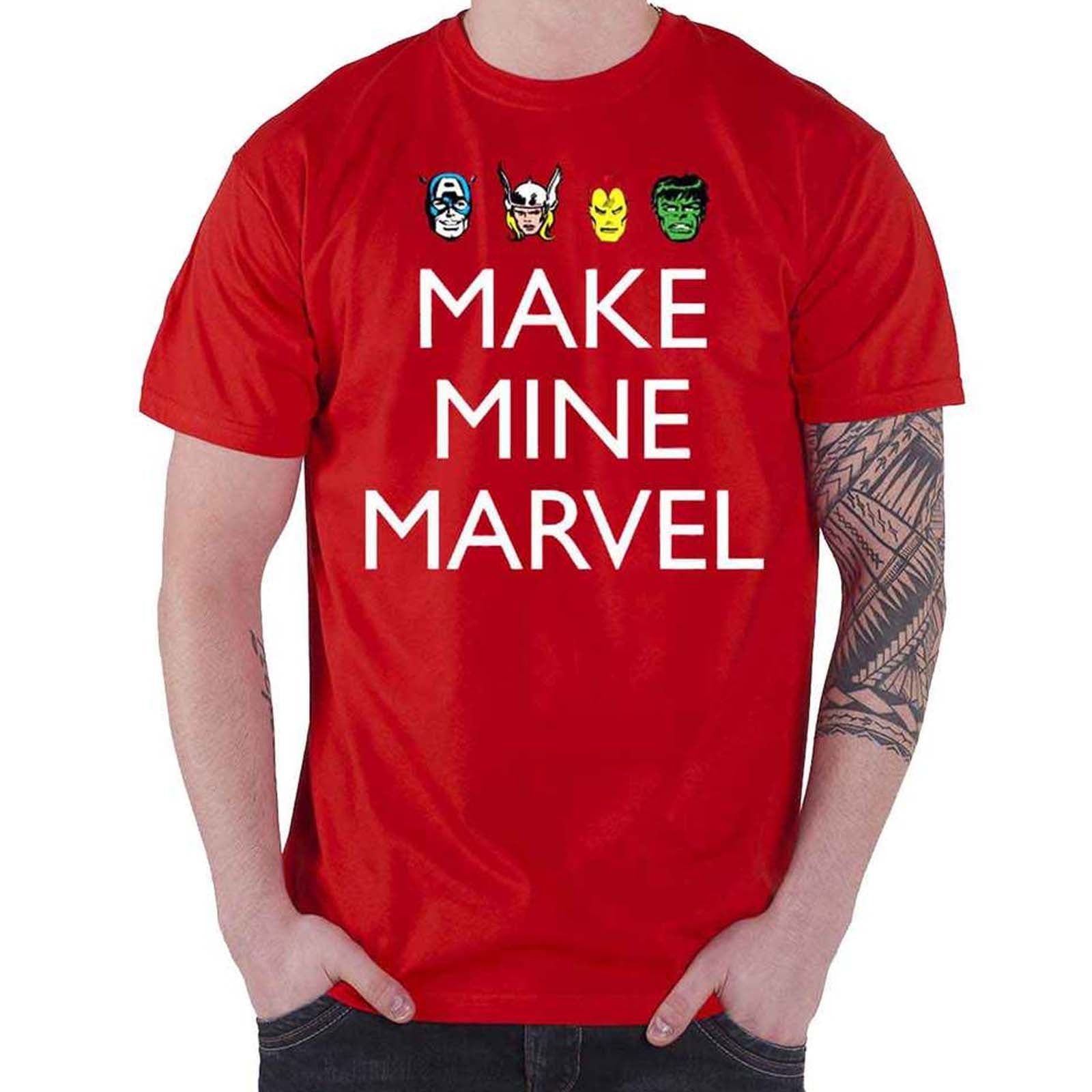 Billede af Marvel Comics Make Mine T-shirt
