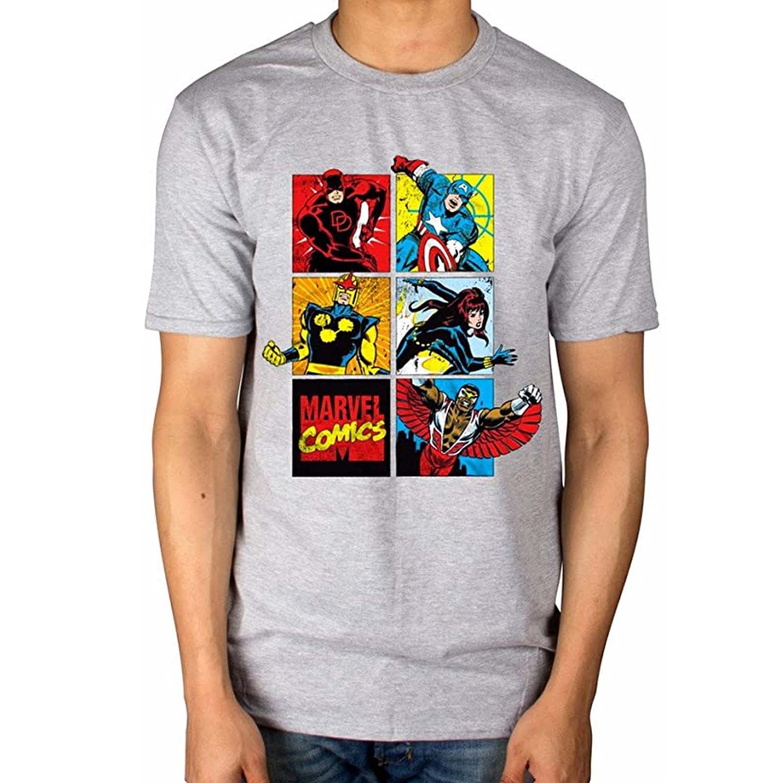 Billede af Marvel Comics Marvel Montage T-shirt