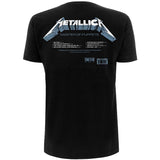 Billede af Metallica Master of Puppets Tracks T-shirt back