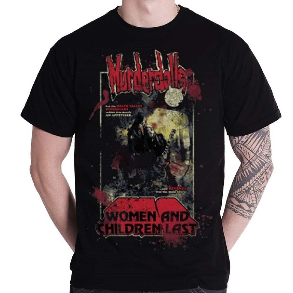 Køb Murderdolls 80s Horror Poster T-shirt | Merchhub.dk
