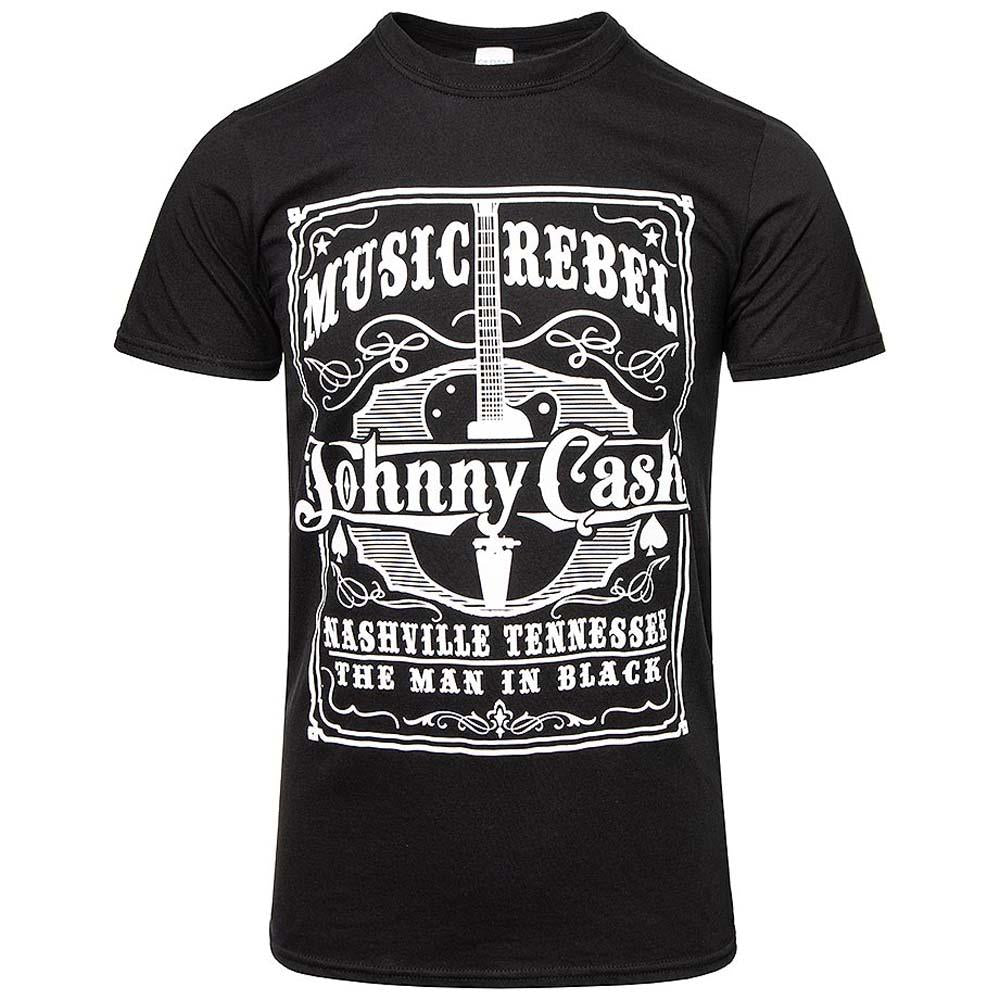 Billede af Johnny Cash Music Rebel T-shirt