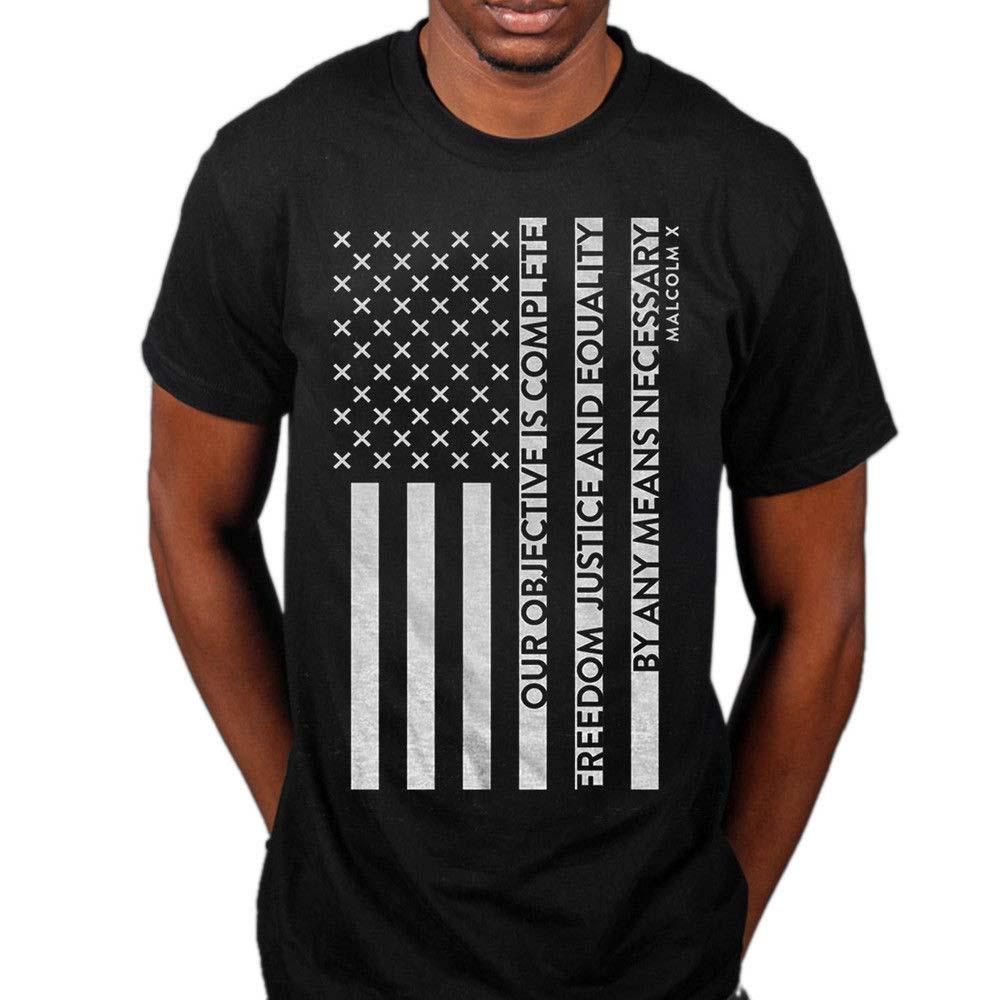 Billede af Malcolm X Freedom Flag T-shirt