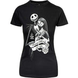Billede af Disney The Nightmare Before Christmas Simply Meant To Be T-shirt til kvinder