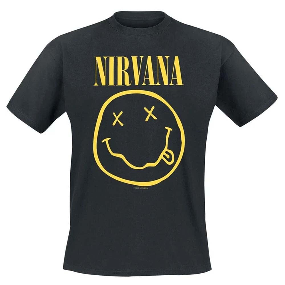Billede af Nirvana Yellow Smiley T-shirt til børn