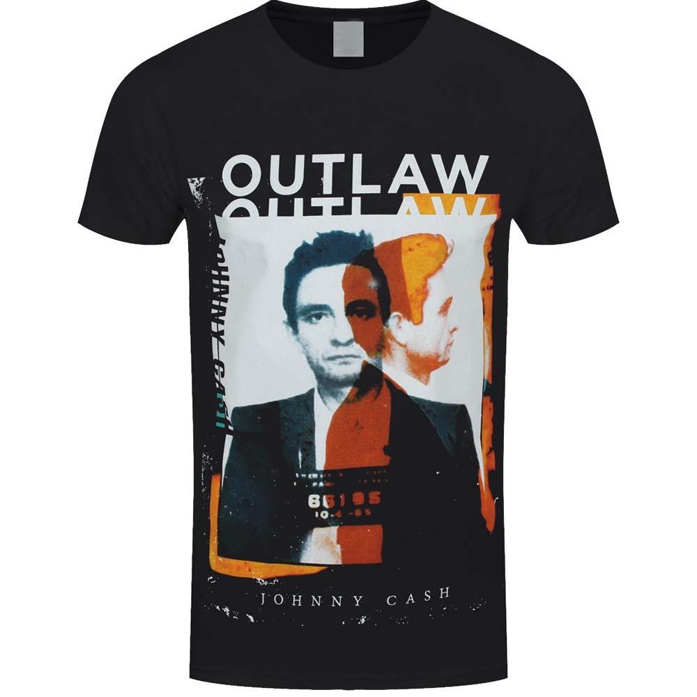 Billede af Johnny Cash Outlaw Photo T-shirt