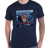Billede af The Beatles Sgt Pepper Blue T-shirt back black
