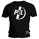 Billede af PIL (Public Image Ltd) White Logo T-shirt
