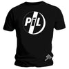 Billede af PIL (Public Image Ltd) White Logo T-shirt