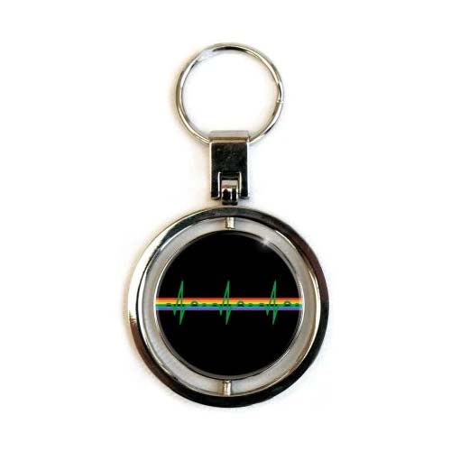 Billede af Pink Floyd Dark Side of the Moon Nøglering back