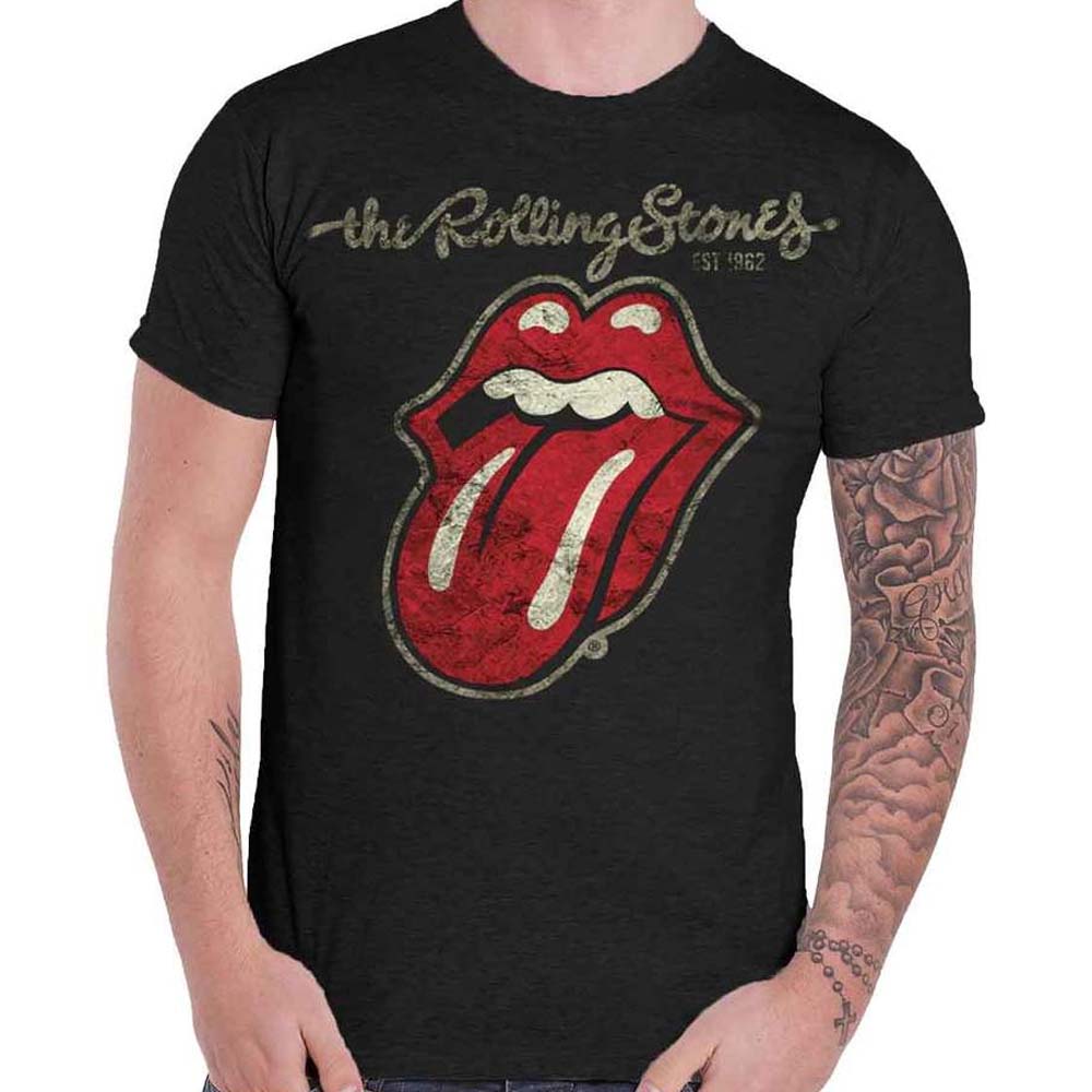 Billede af The Rolling Stones Plastered Tongue T-shirt