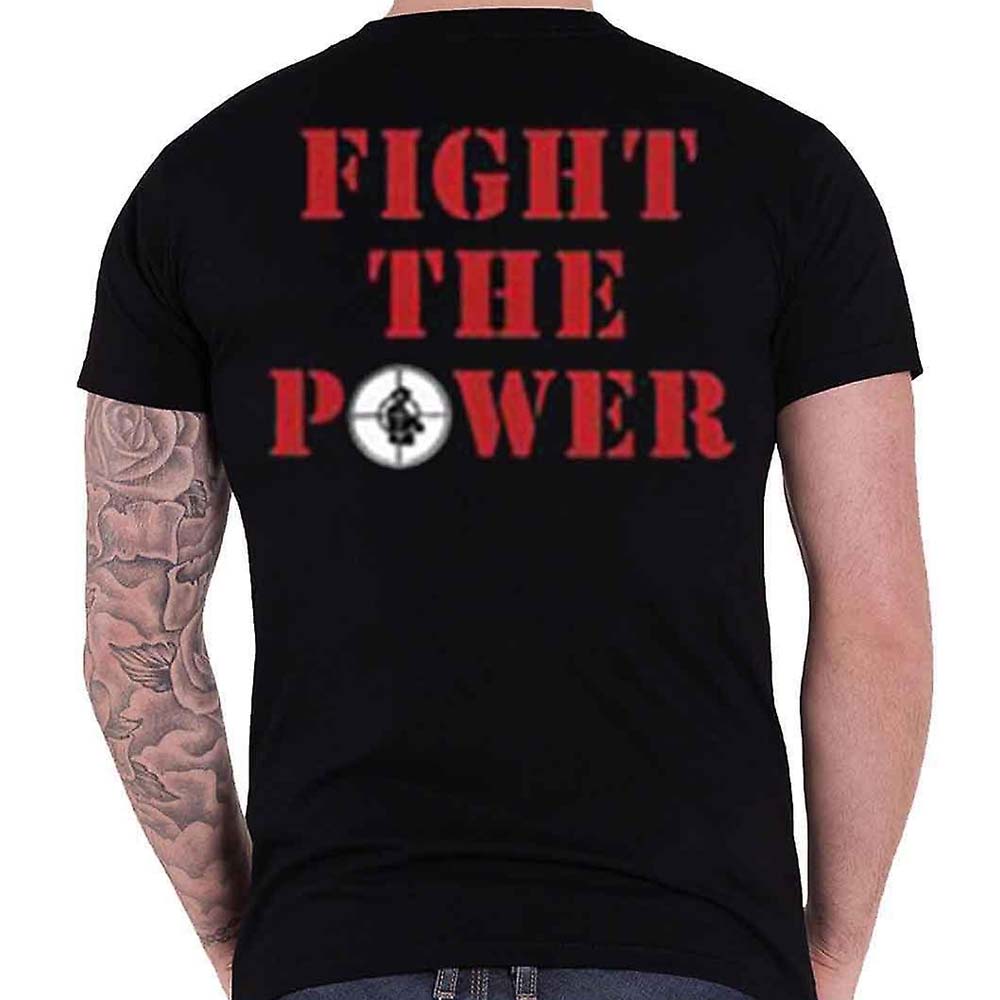Billede af Public Enemy Fight The Power T-shirt back