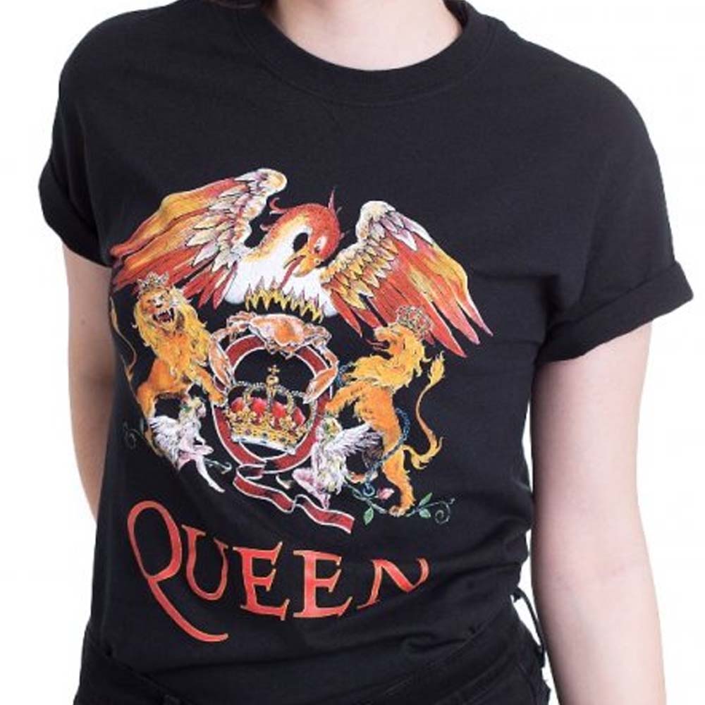 Billede af Queen Classic Crest T-shirt til kvinder