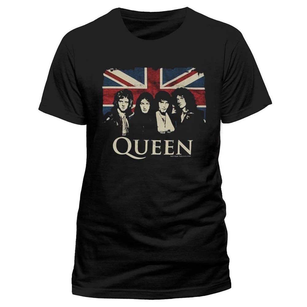 Billede af Queen Vintage Union Jack T-shirt til børn