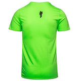 Billede af Billie Eilish Racer Logo & Blohsh T-shirt lime back