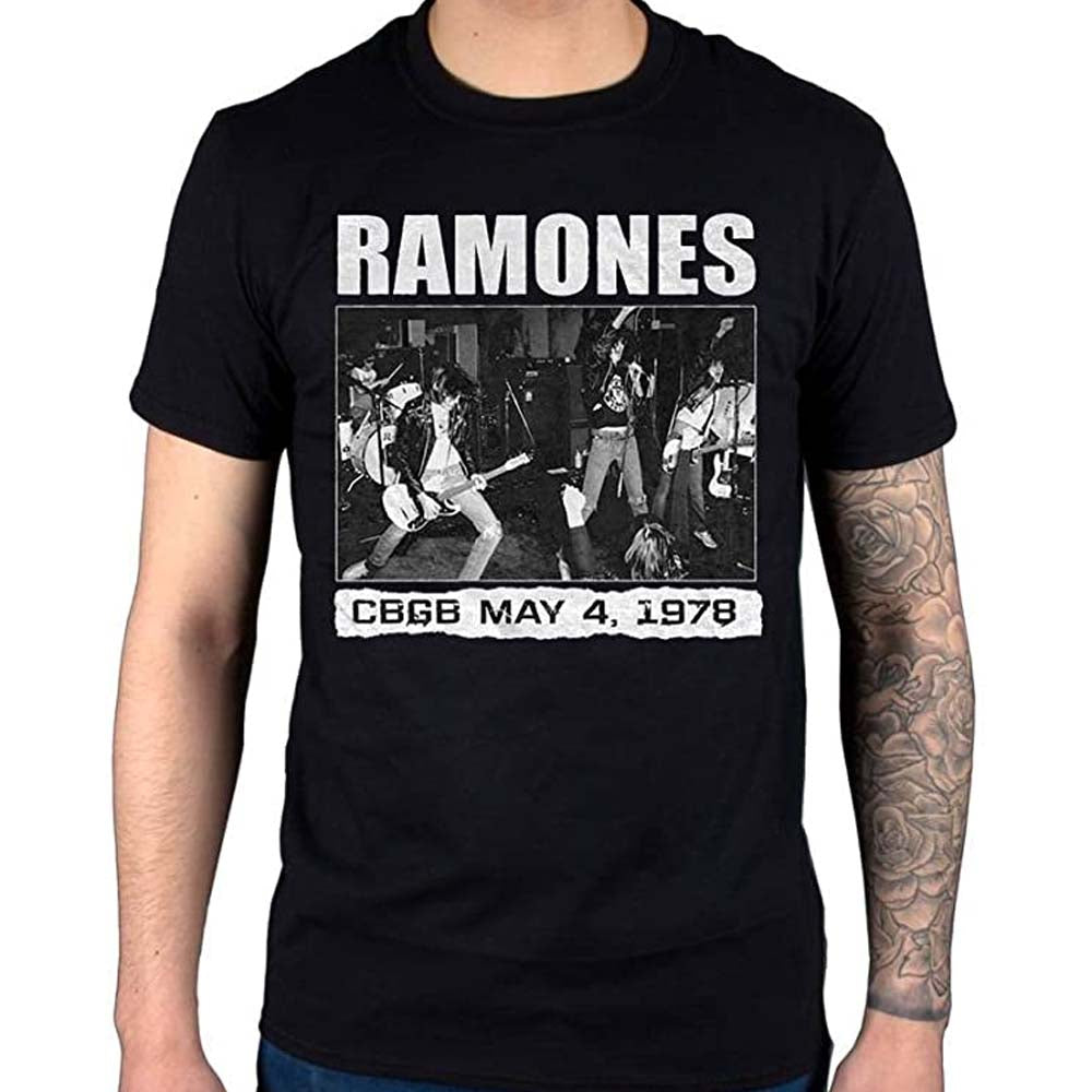 Billede af Ramones CBGB 1978 T-shirt