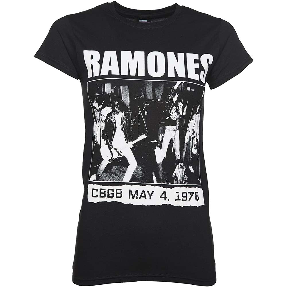 Billede af Ramones CBGB 1978 T-shirt til kvinder