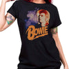 Billede af David Bowie Retro Bowie T-shirt til kvinder
