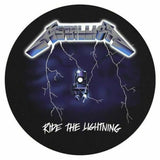 Billede af Metallica Ride the Lightning Turntable Slipmats