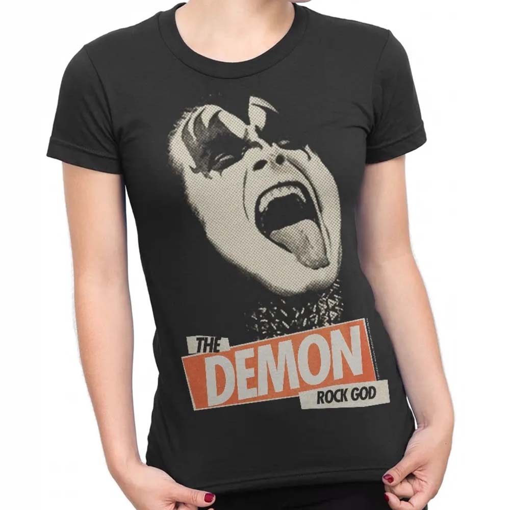 Billede af KISS The Demon Rock T-shirt til kvinder