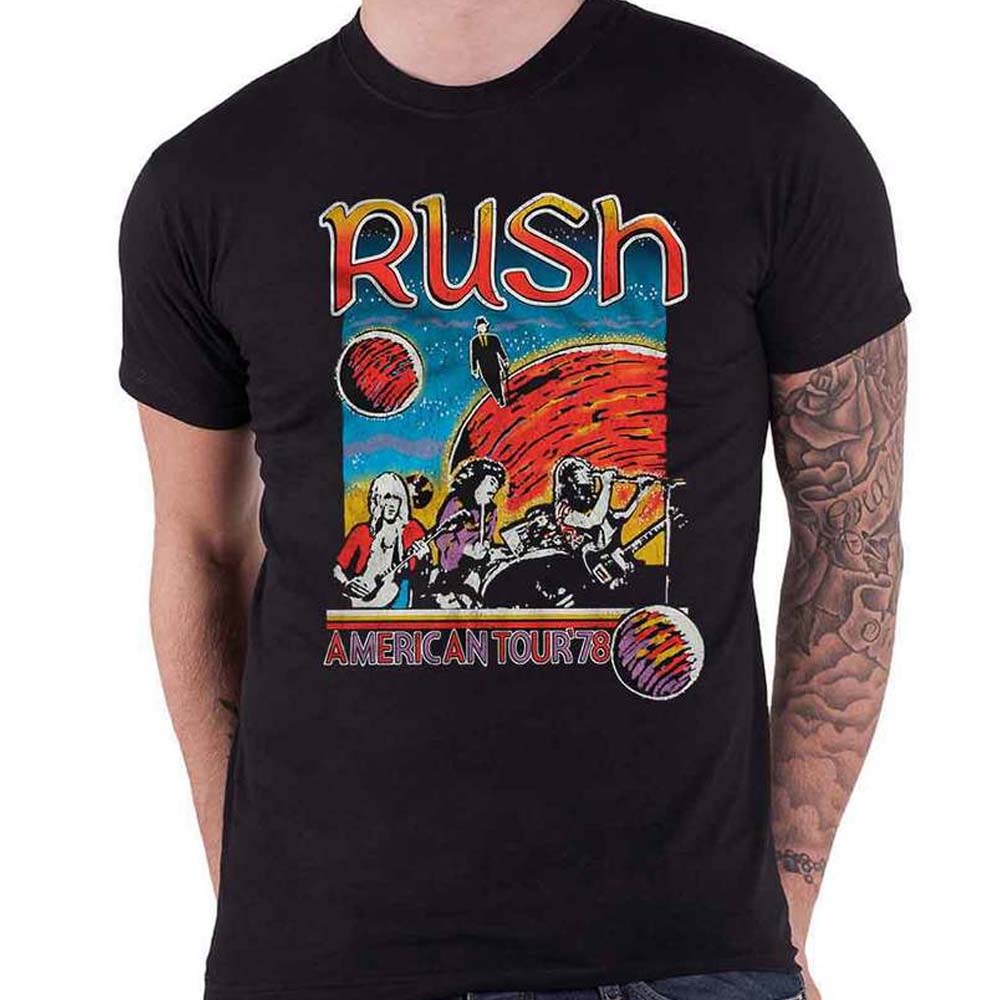 Billede af Rush US Tour 1978 T-shirt