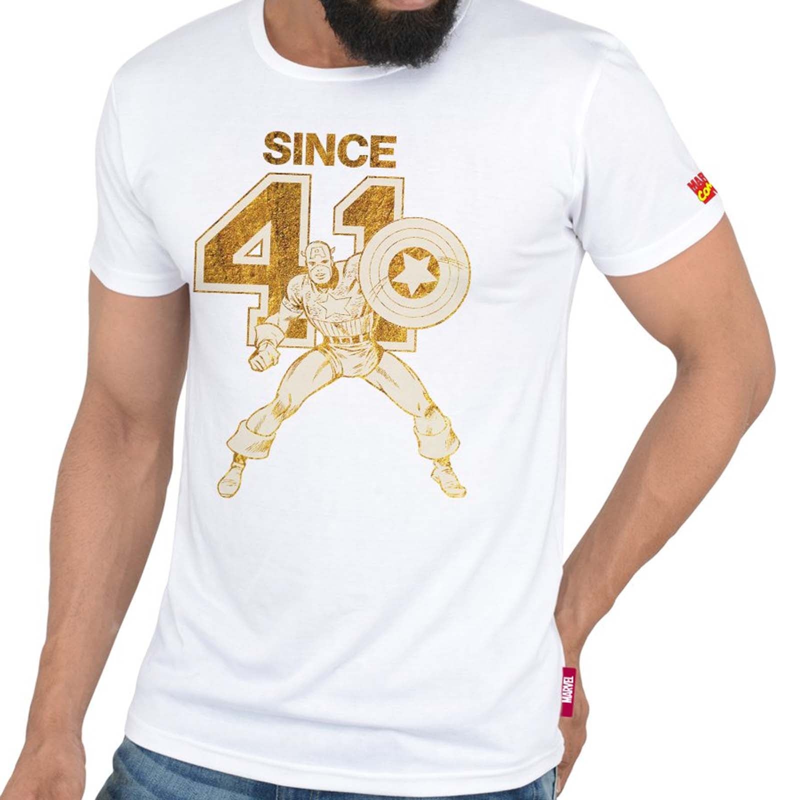 Billede af Marvel Comics Captain since 41 T-shirt