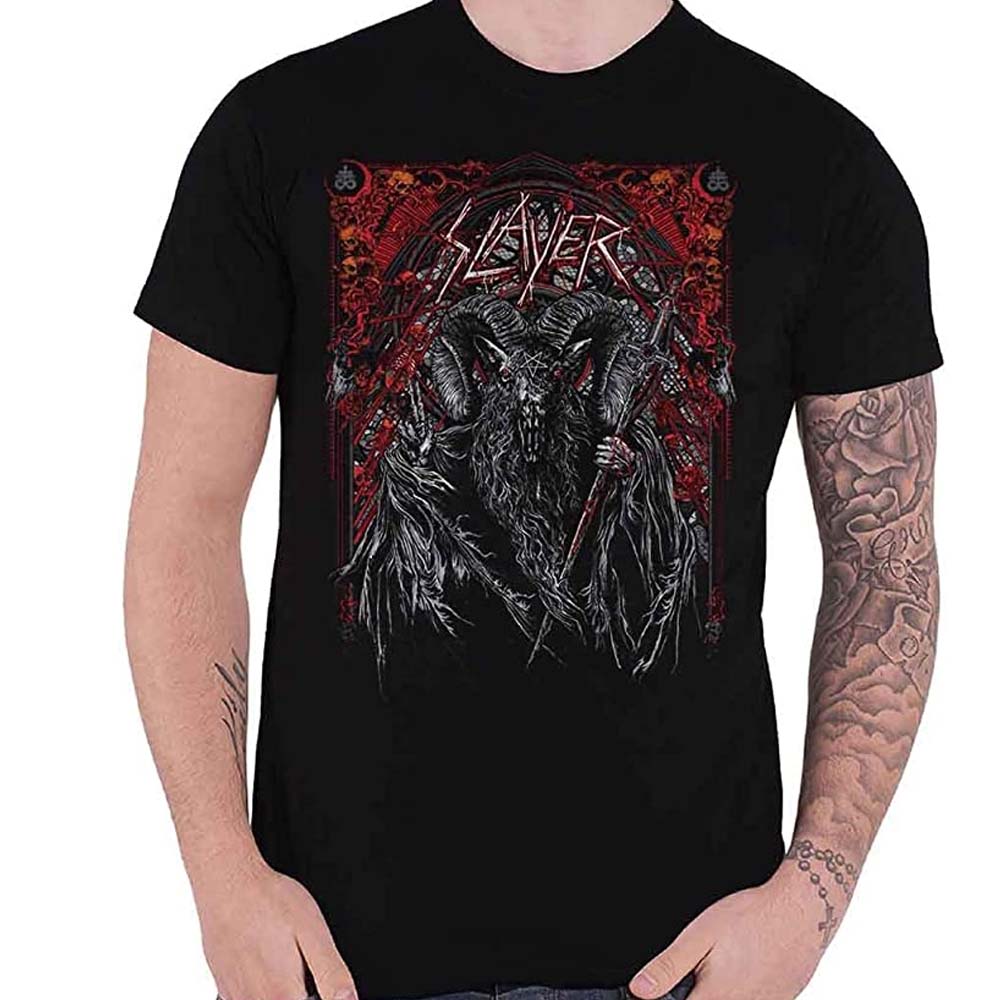 Billede af Slayer Baphomet European Tour 2018 T-shirt FRONT