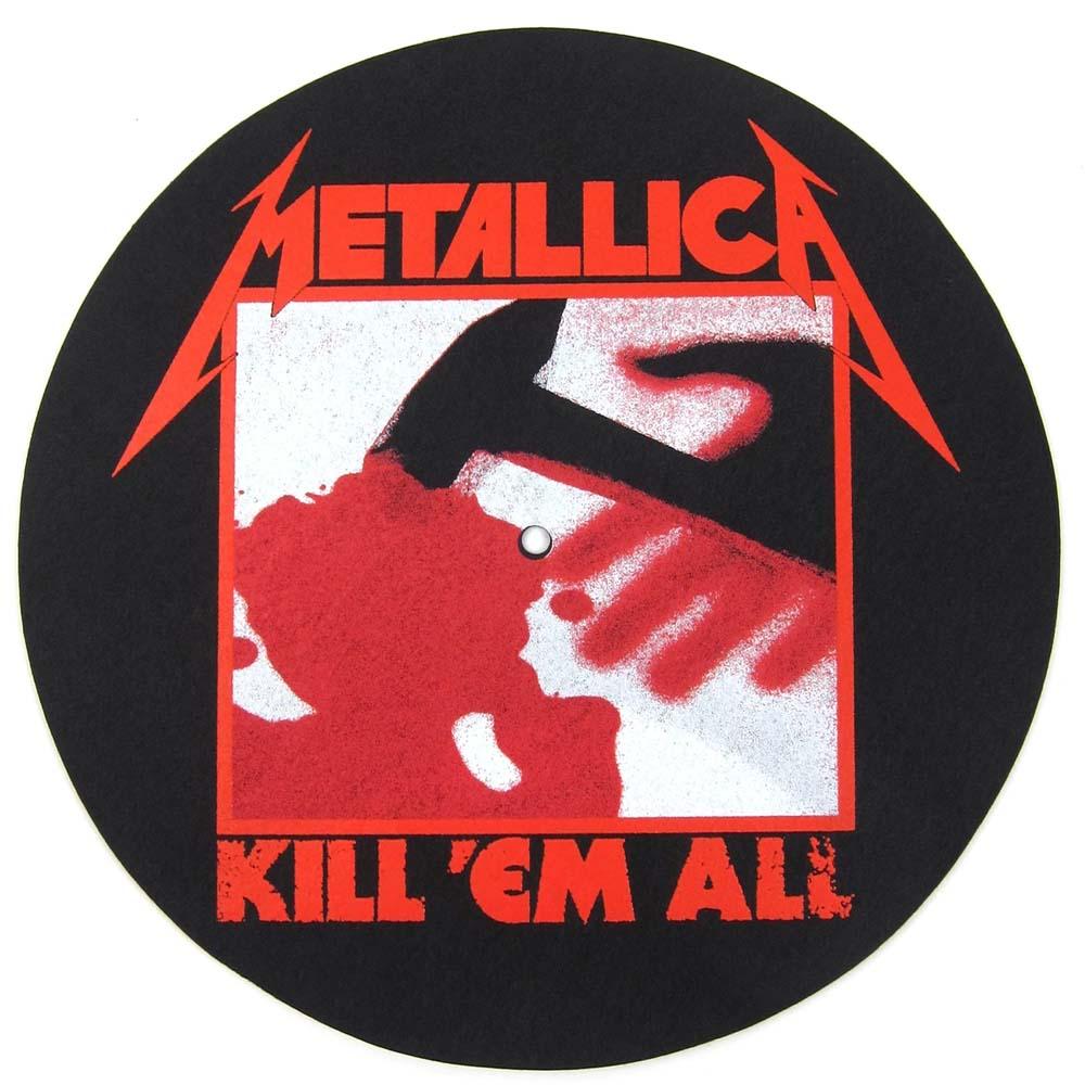 Billede af Metallica Kill 'em all  Turntable Slipmats