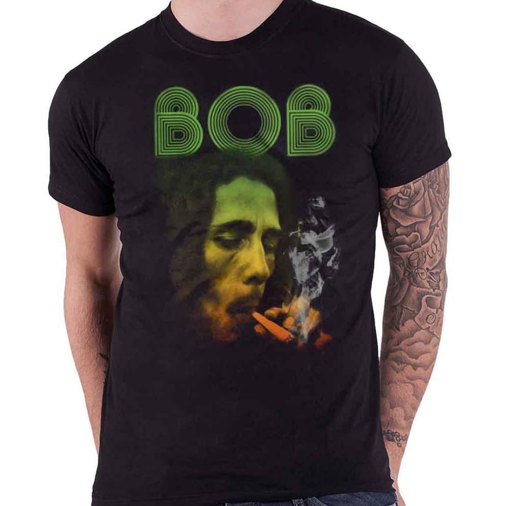 Billede af Bob Marley Smoking Da Erb T-shirt