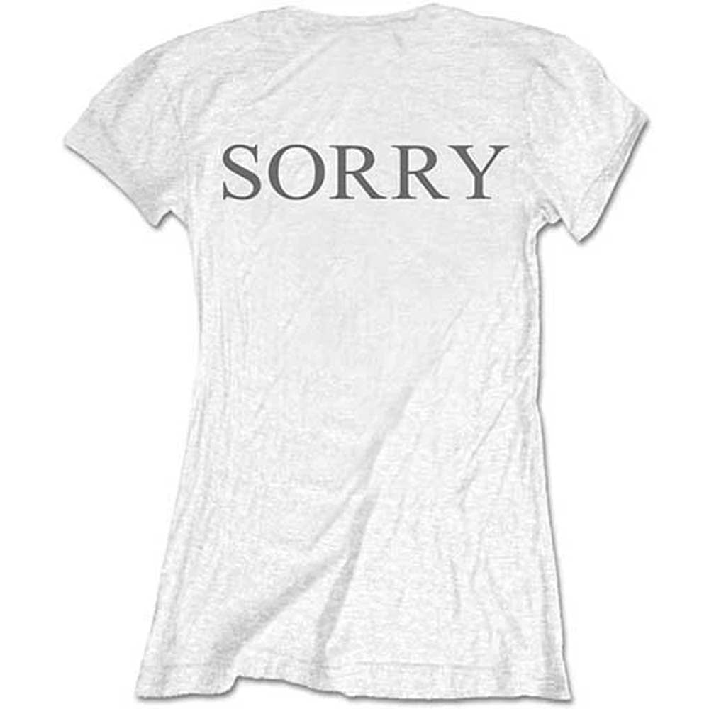 Sorry Ladies T-shirt back