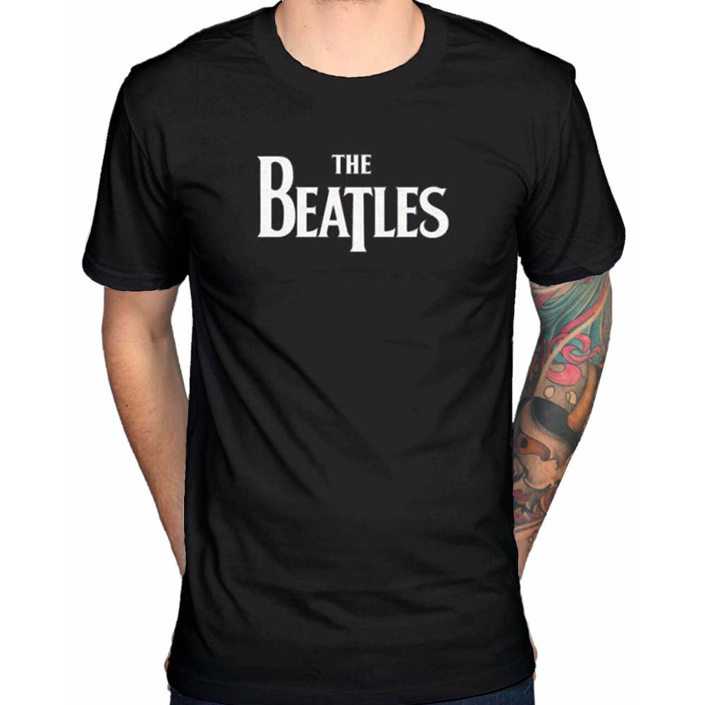Billede af The Beatles Drop T Logo T-shirt sort