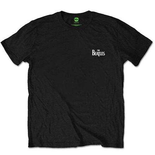 Billede af The Beatles Drop T Logo T-shirt sort front