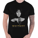 Billede af Whitney Houston Black & White Photo T-shirt