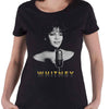 Billede af Whitney Houston Black & White Photo T-shirt til kvinder