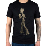 Billede af Marvel Comics Avengers Infinity War Teen Groot Text T-shirt