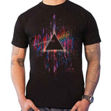 Billede af Pink Floyd Dark Side of the Moon Pink Splatter T-shirt
