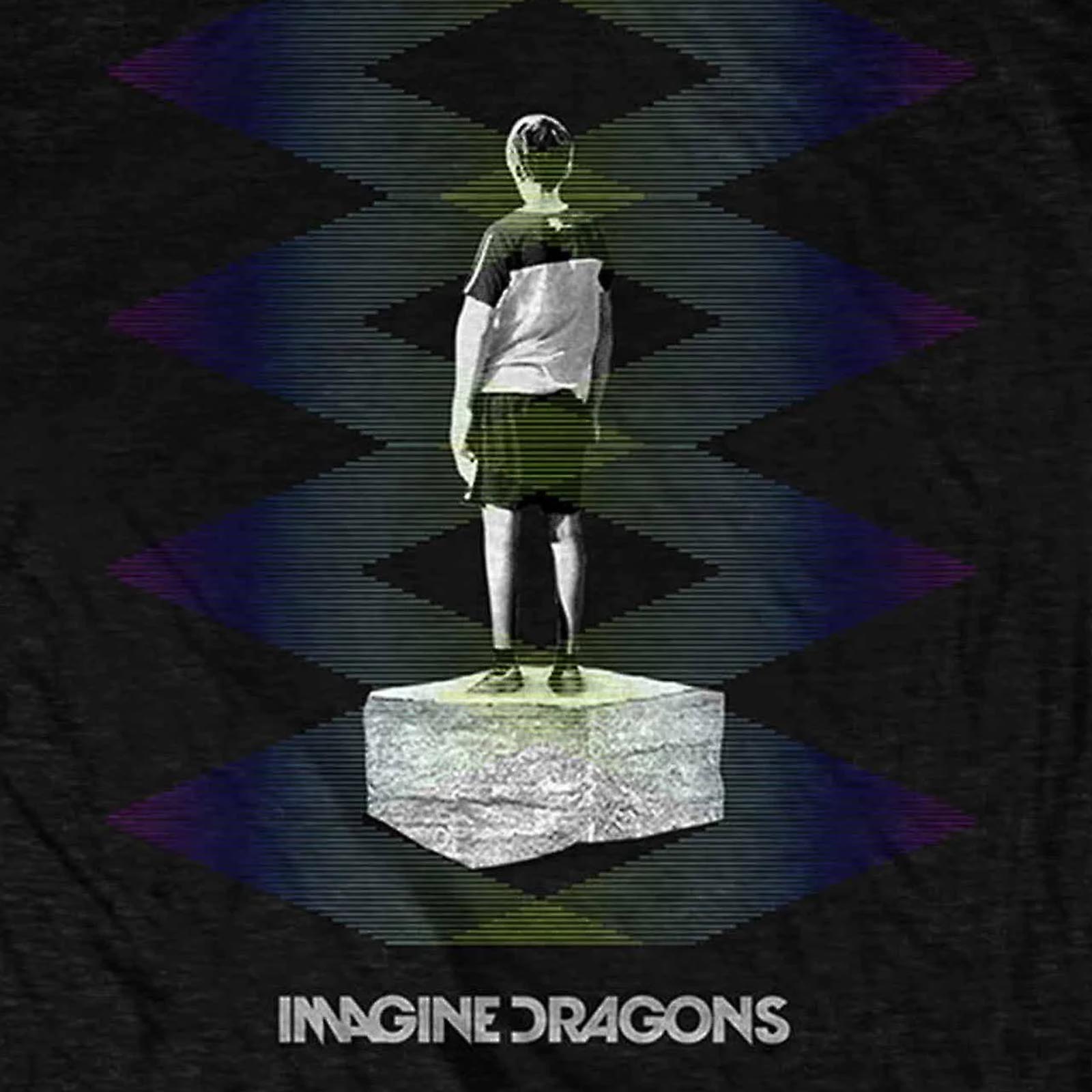 Billede af Imagine Dragons Zig Zag T-shirt motiv