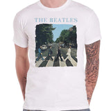 Billede af The Beatles Abbey Road & Logo T-shirt hvid