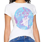 Billede af 5 Seconds of Summer Tie-Dye Scribble Logo T-shirt til kvinder